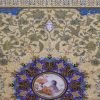 Rose and Nightingale in Persian Miniature
