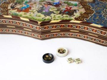 Handmade Chess and Backgammon Set