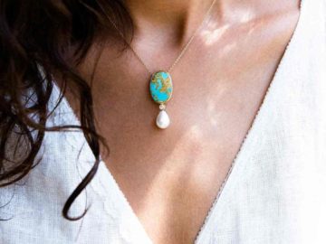 Gold Turquoise jewelry
