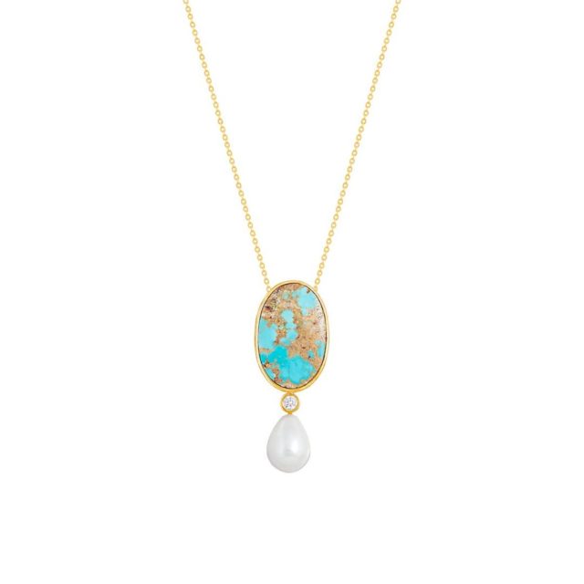 Turquoise Pendant-4160