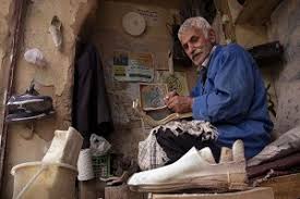 persian handmade shoes giveh