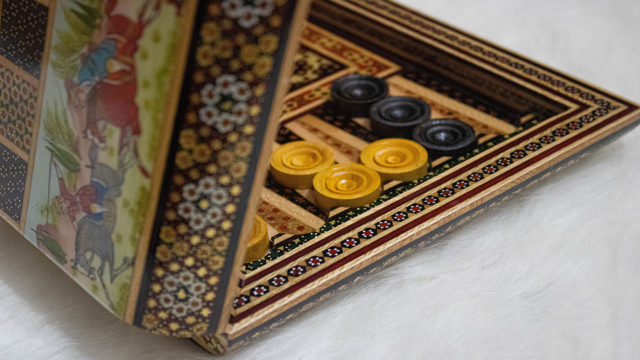 iranian backgammon board