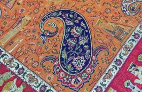 Cloak bush (boteh kherqeh) Buy Termeh Online Sermeh Persian Handicrafts Store Iranian Handmade