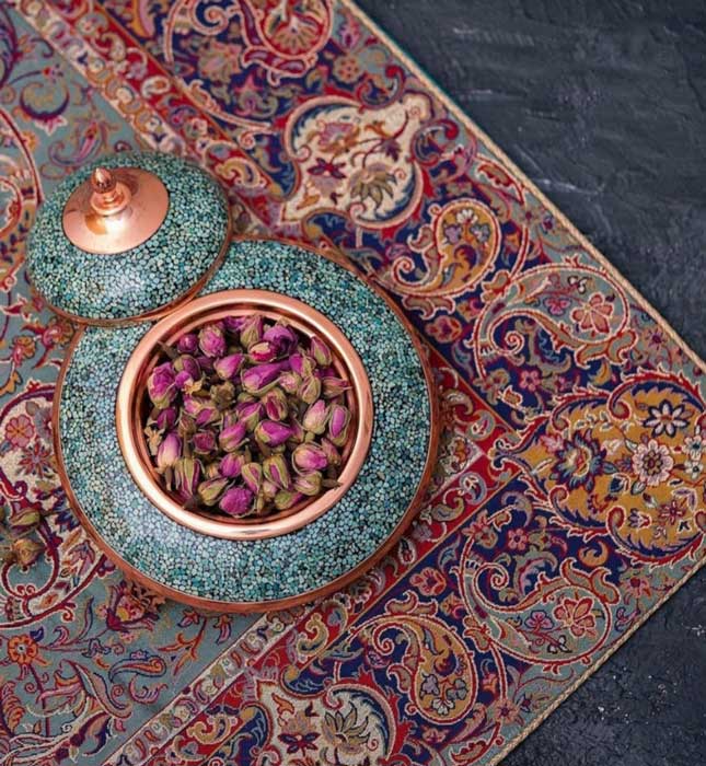 iranian handicraft dishes