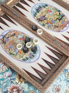 persian backgammon board