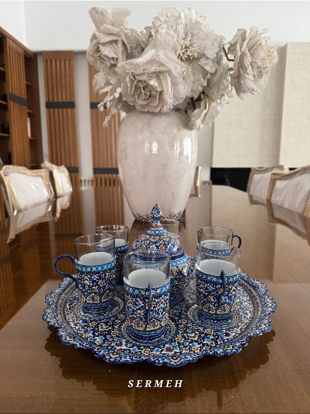 Persian tea set